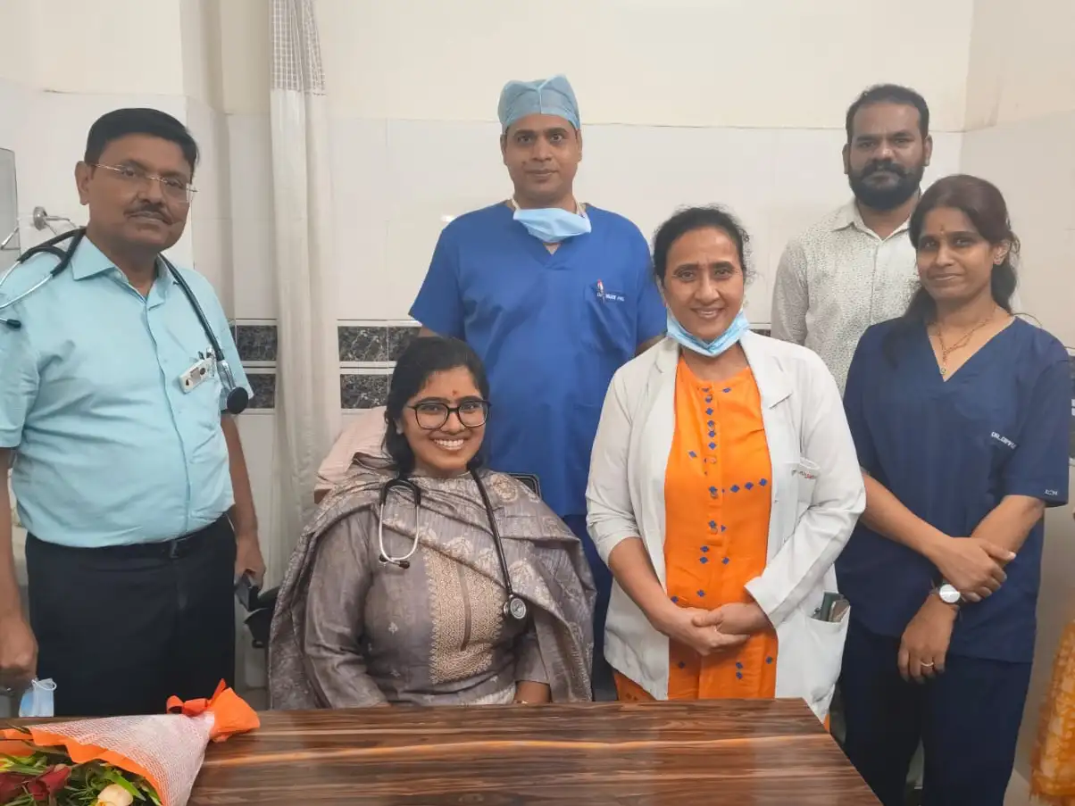 Dr Anjana sharma with patient3
